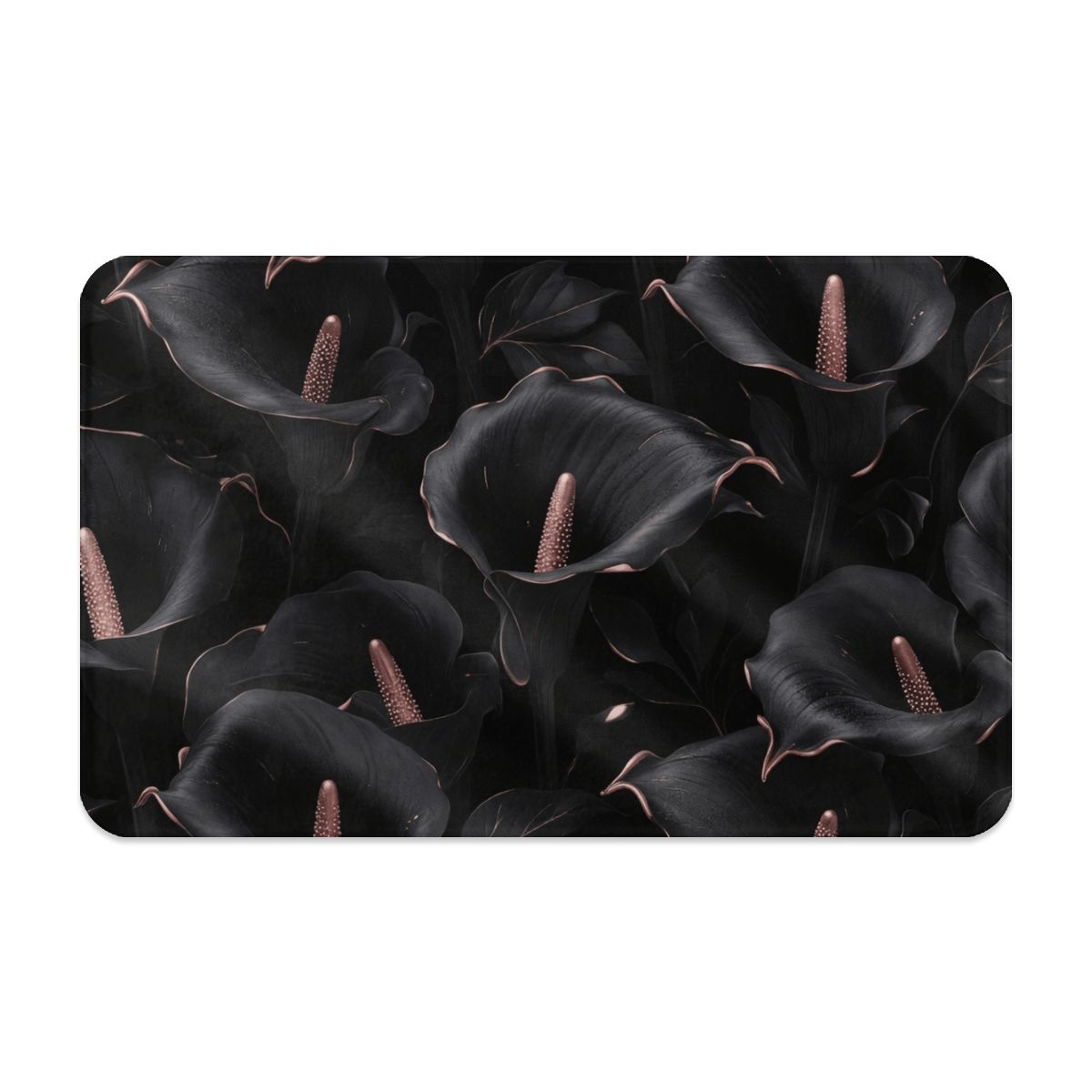 Kalie Noir — Non-slip rug