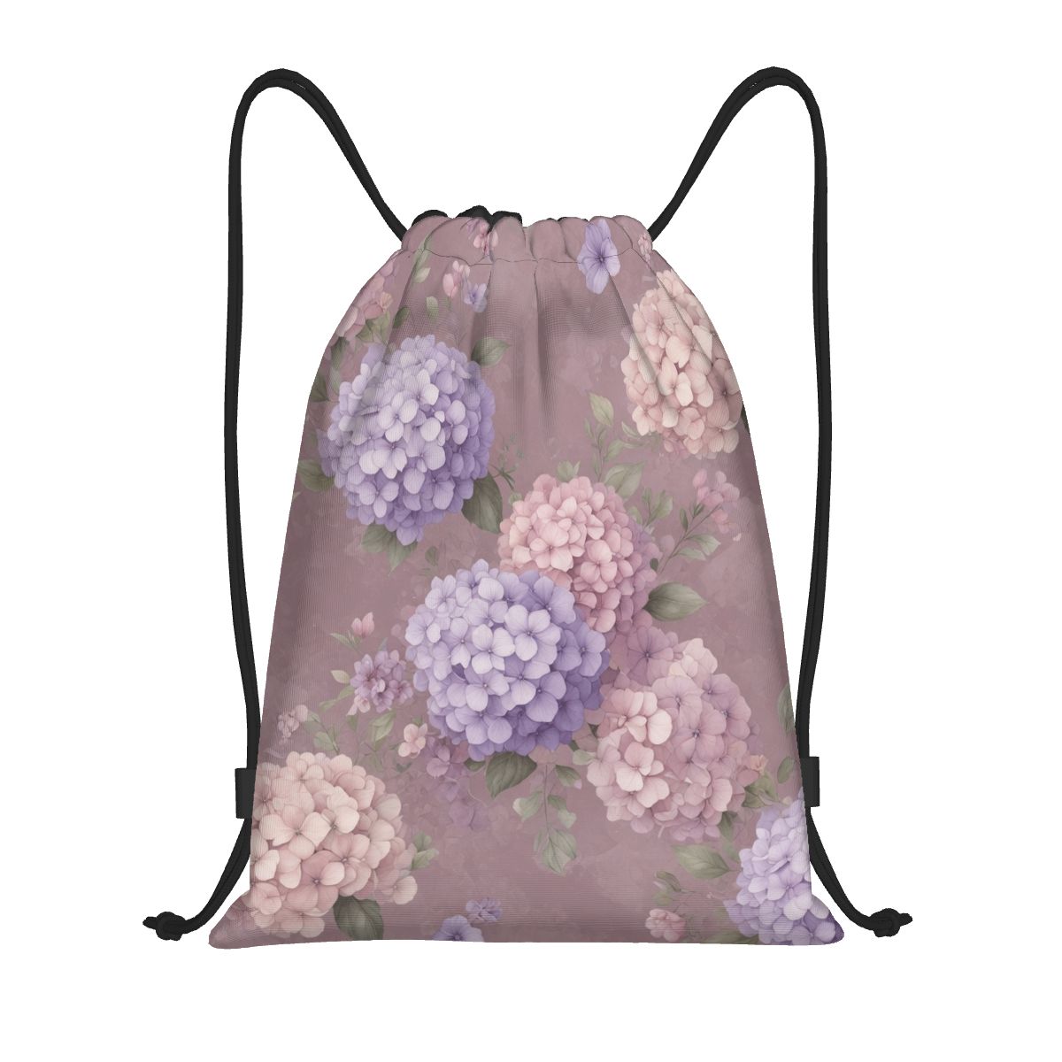 Hortensje Lawenda Ao — Drawstring bag