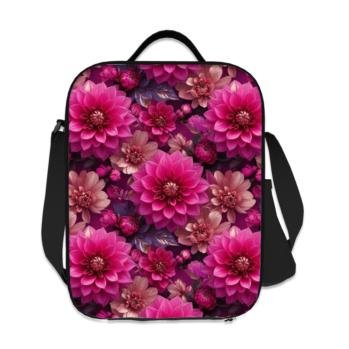 Dalie Fuksja — Insulated lunch bag