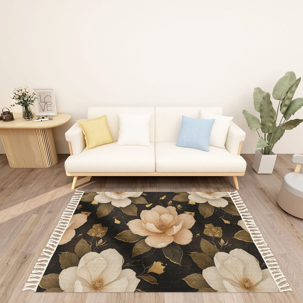 Area Rug with Tassels (3:2) 29magnolieluxeaop