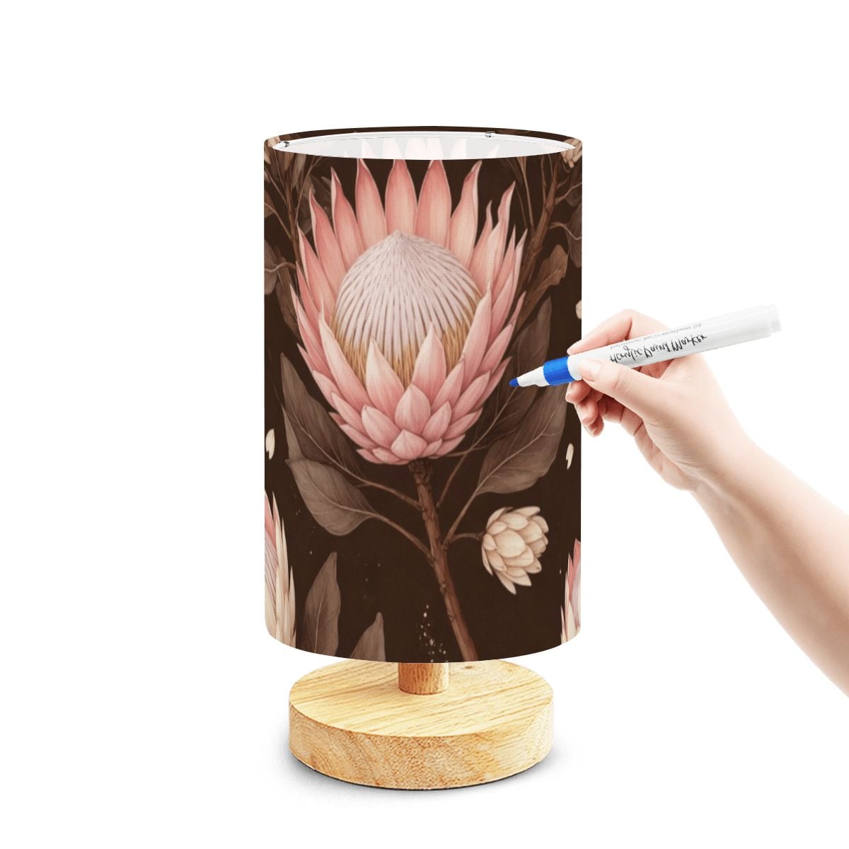 DIY Paintable Table Lamp 20proteaespressoaop