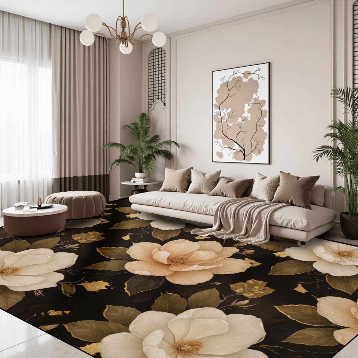 Large Area Rug Floor Carpet (7:5) 29magnolieluxeaop