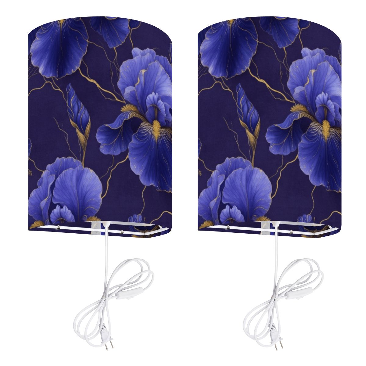 Plugin Wall Sconces Set of Two 38irysyv2aop