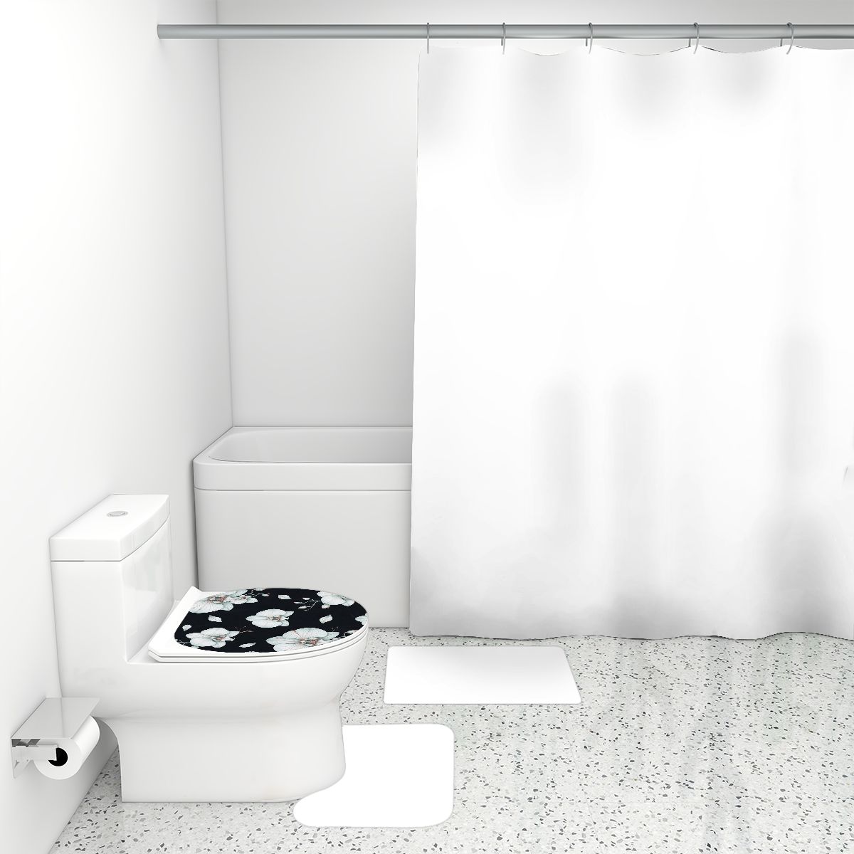 Orchidee Noc — Curtain