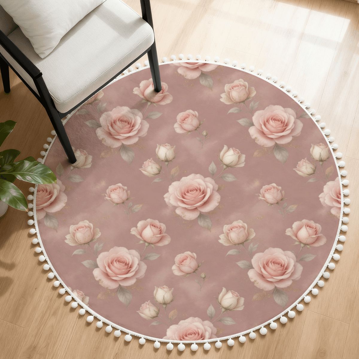 Roze Blush — Dywan okrągły