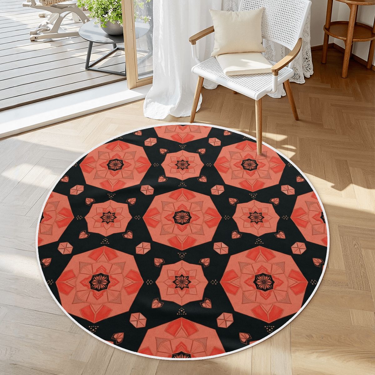 Camelia — Round rug