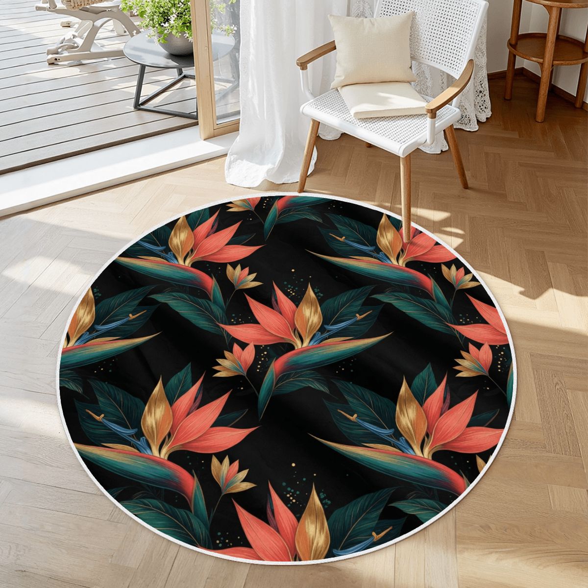 Rajski Ptak — Round rug