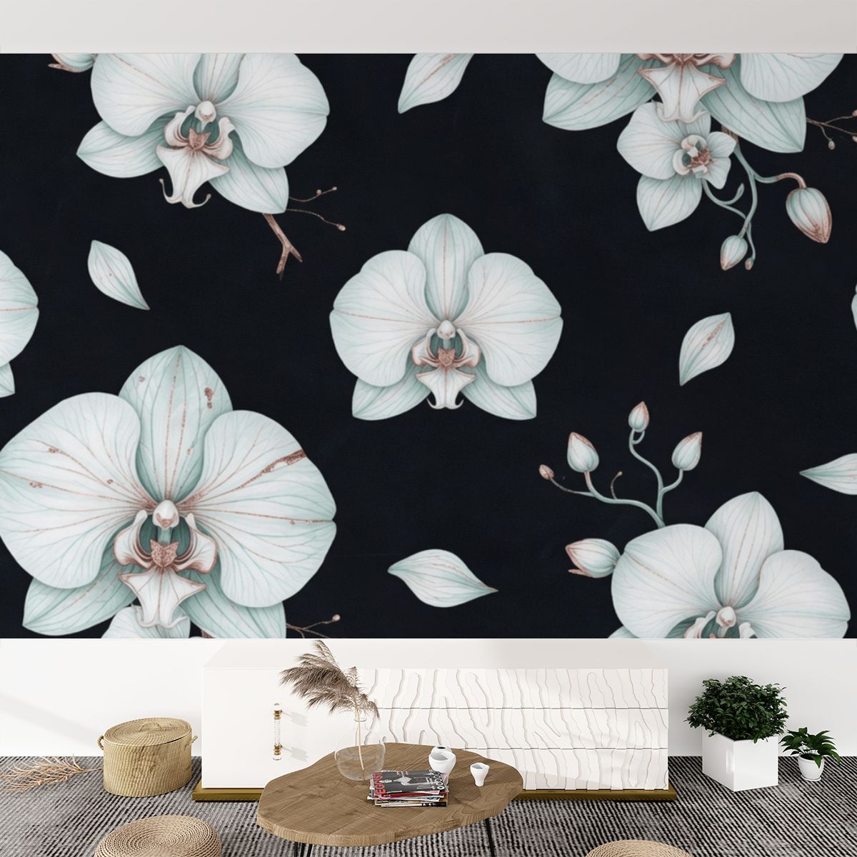 Self Adhesive Wallpaper 03orchideenocaop