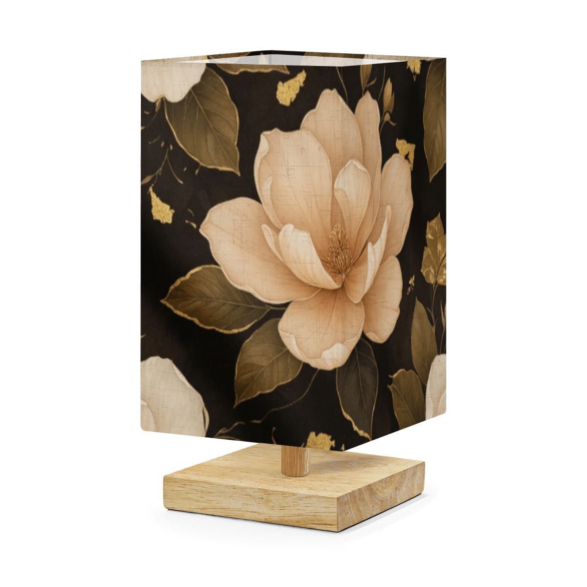 Magnolie Luxe — Lampa stołowa kwadratowa