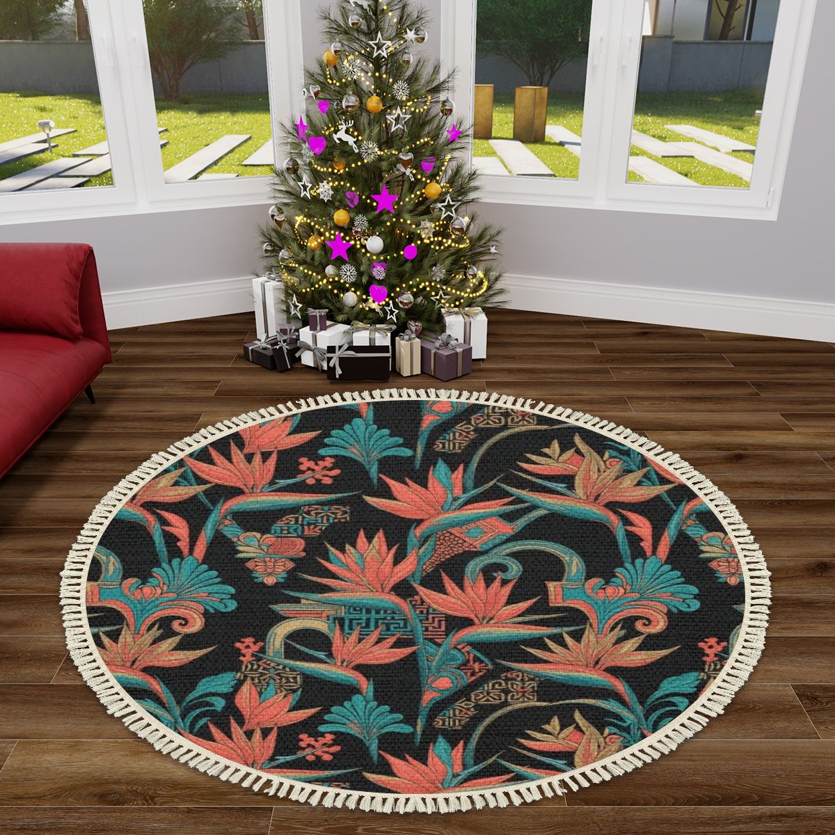 Rajski Ptak — Round rug