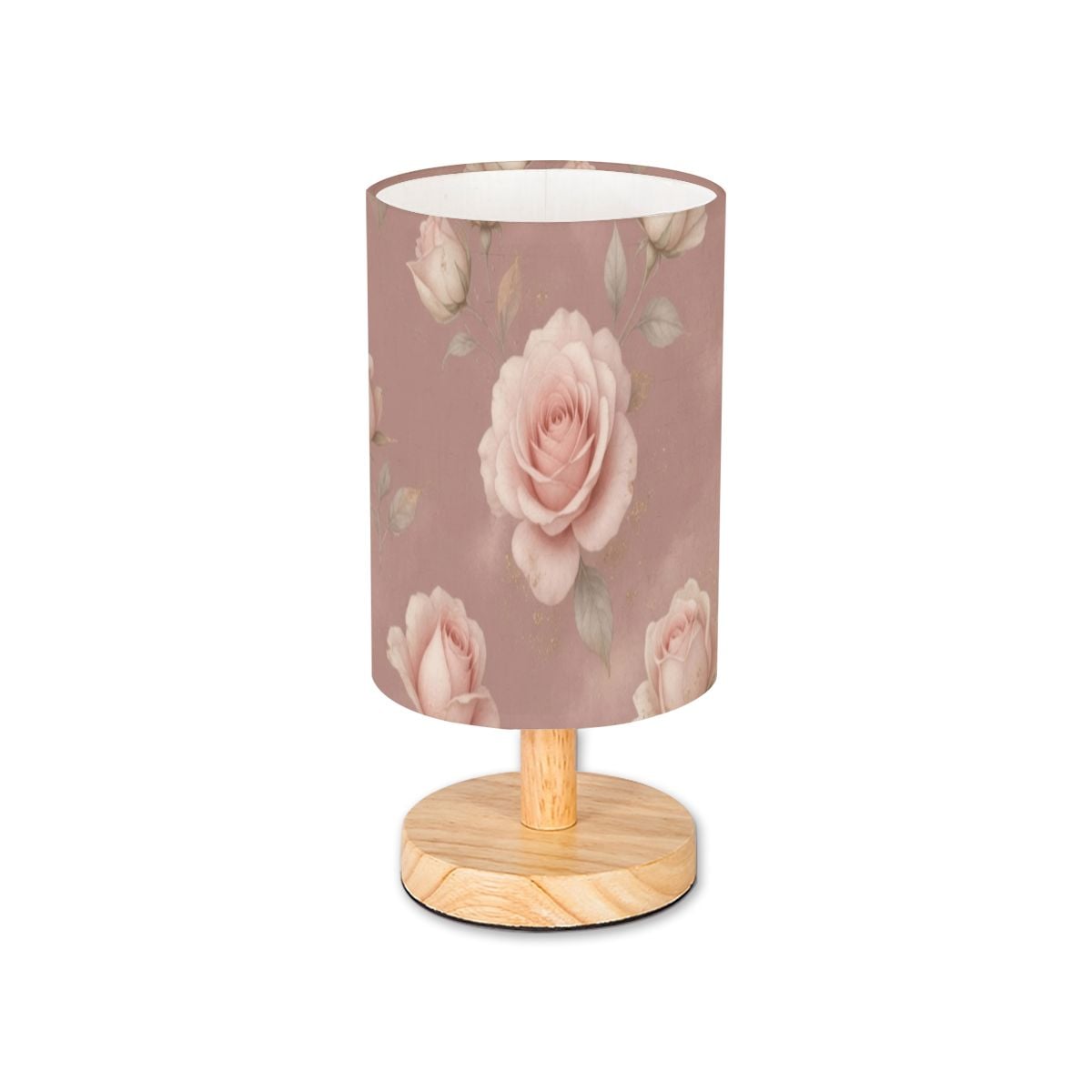 Cylindrical Table Lamp 02rozeblushaop