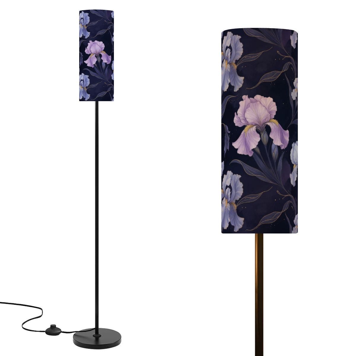 Irysy Indigo — Lampa podłogowa