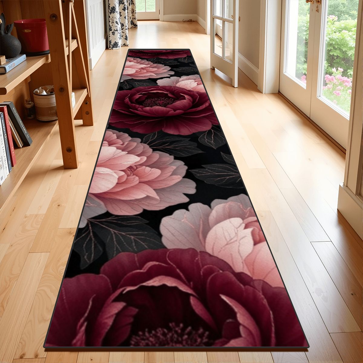 Runner Rug 24"x120" 26peoniegardenv2aop