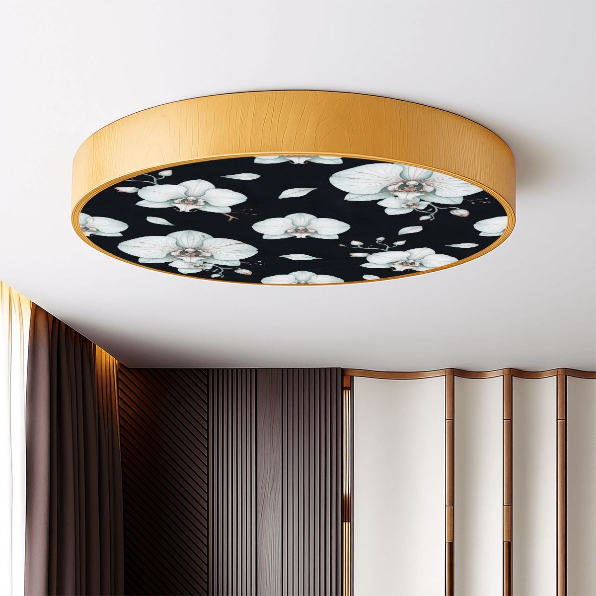 Flush Mount Ceiling Light 03orchideenocaop