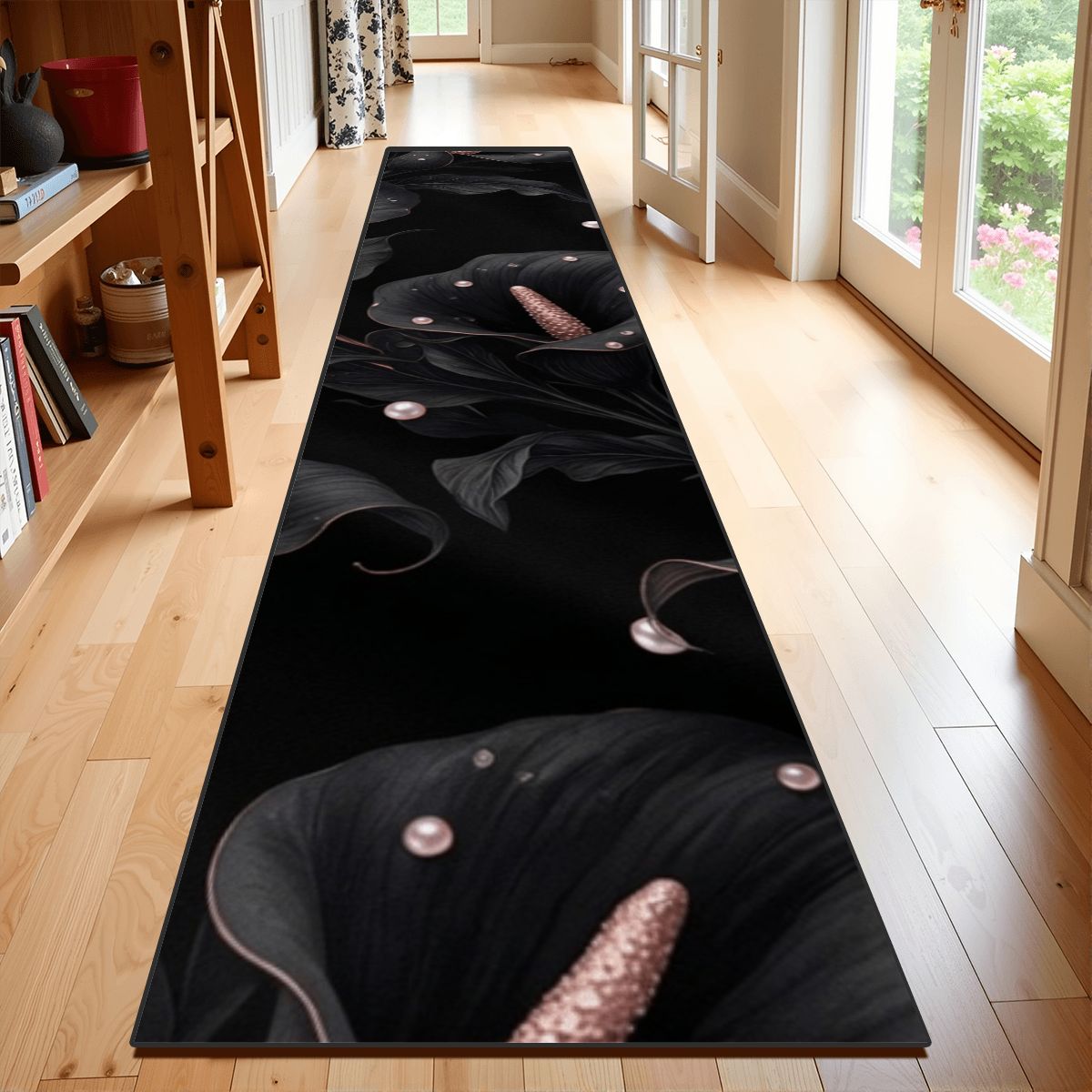Kalie Noir — Runner rug