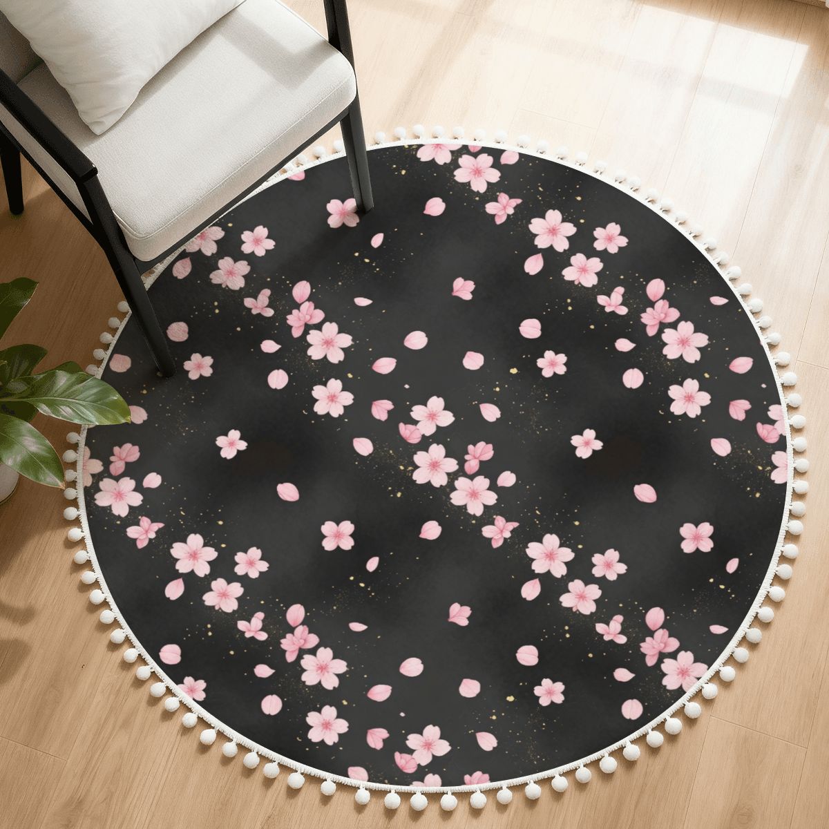 Sakura Dust — Round rug