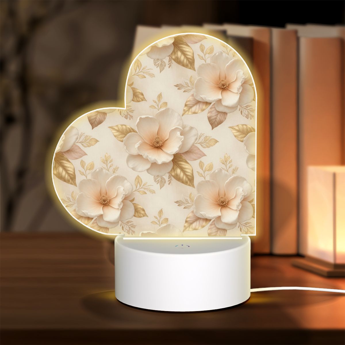Magnolie Champagne — Lampka nocna