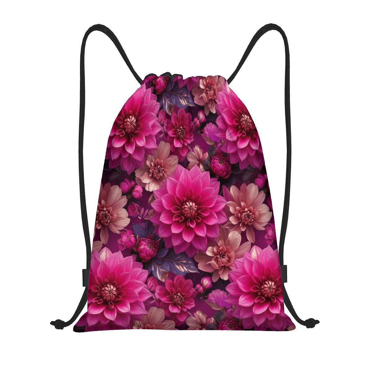 Dalie Fuksja — Drawstring bag
