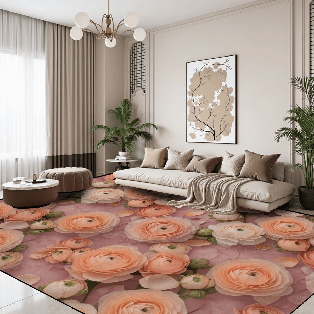 Large Area Rug Floor Carpet (7:5) 44jaskryv2aop