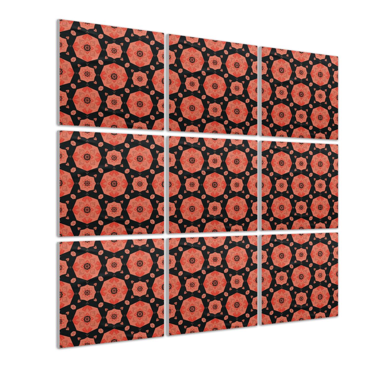 Sound Absorbing Wall Art 9 pcs 41cameliav2aop