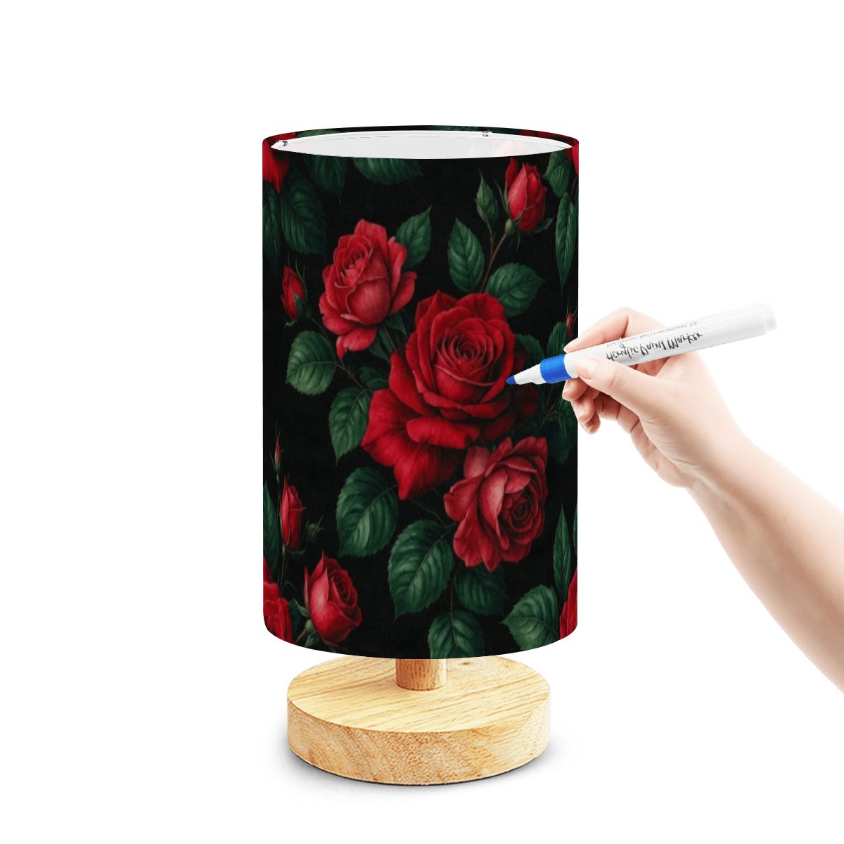DIY Paintable Table Lamp (Made in USA) 37rozeczerwonev2aop