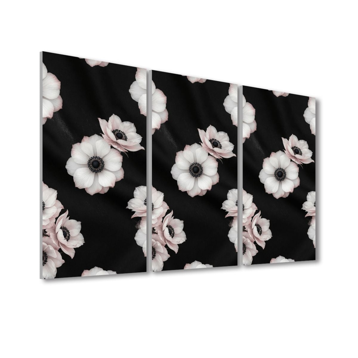 3 Panels Sound Absorbing Wall Art 46anemonyv2aop