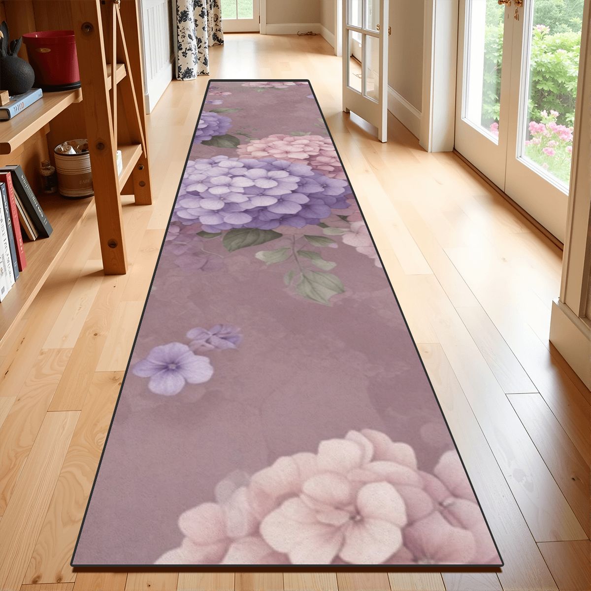 Runner Rug 24"x120" 08hortensjelawendaaop
