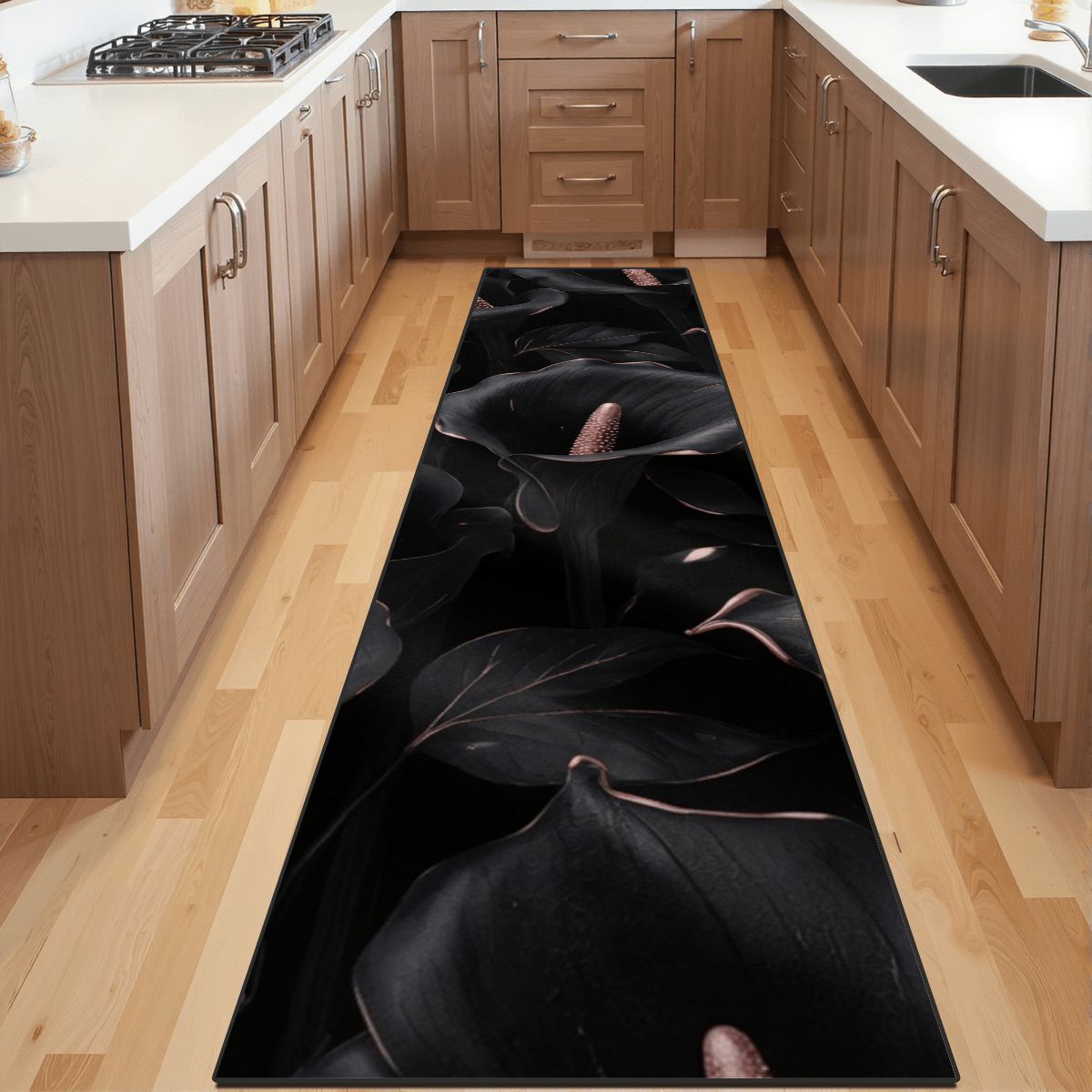 Kalie Noir — Runner rug