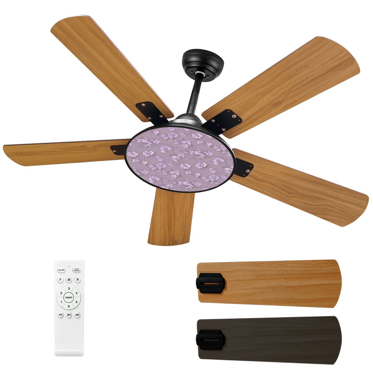 Ceiling Fan With Light 23groszeklawendaaop