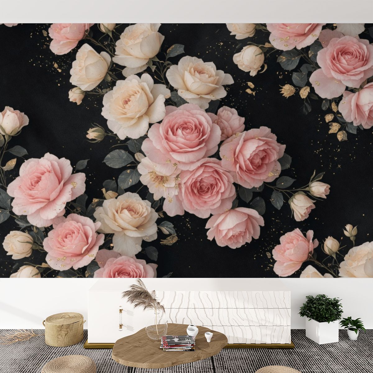 Self Adhesive Wallpaper 27rozekaskadaaop