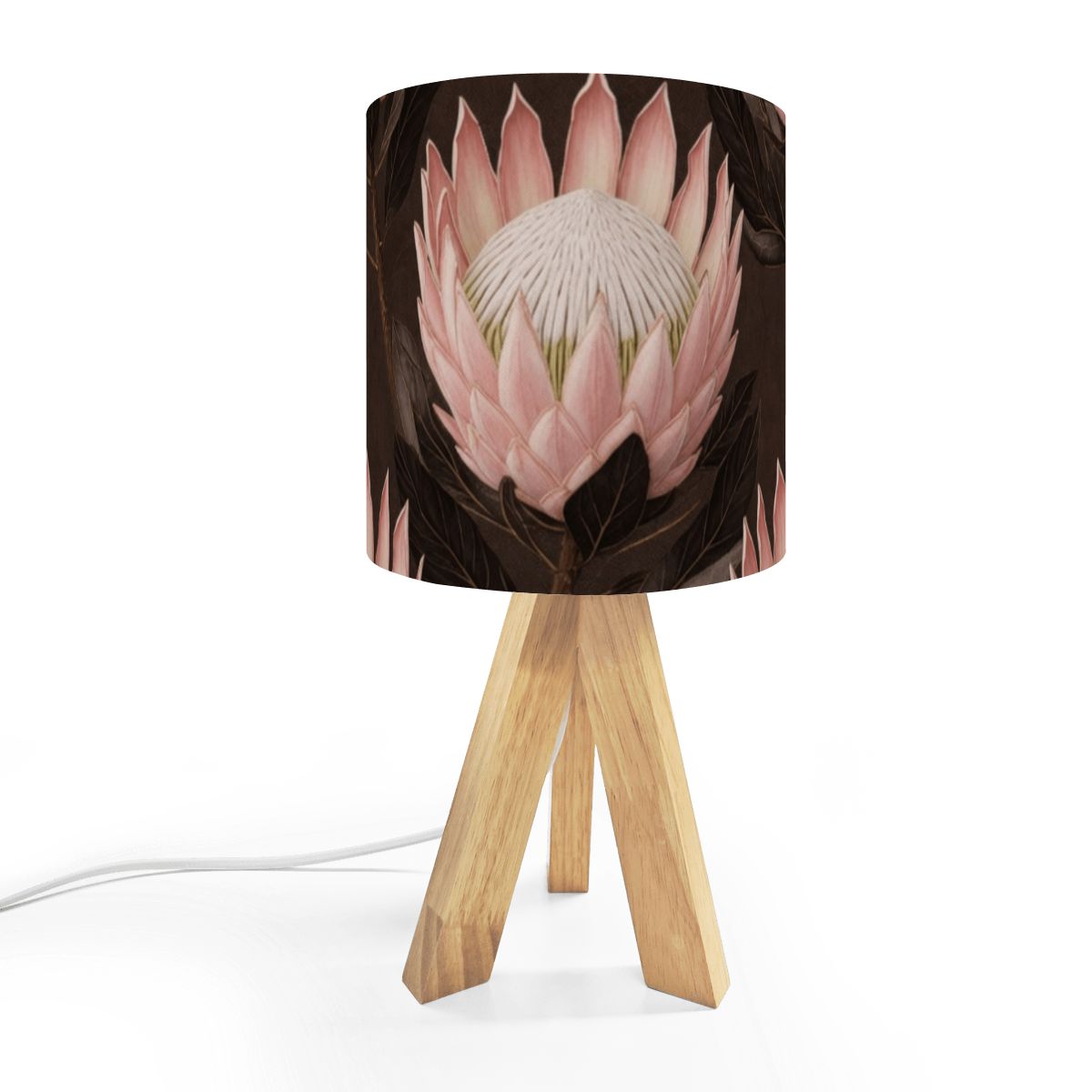 Protea — Lampa stołowa na trójnogu
