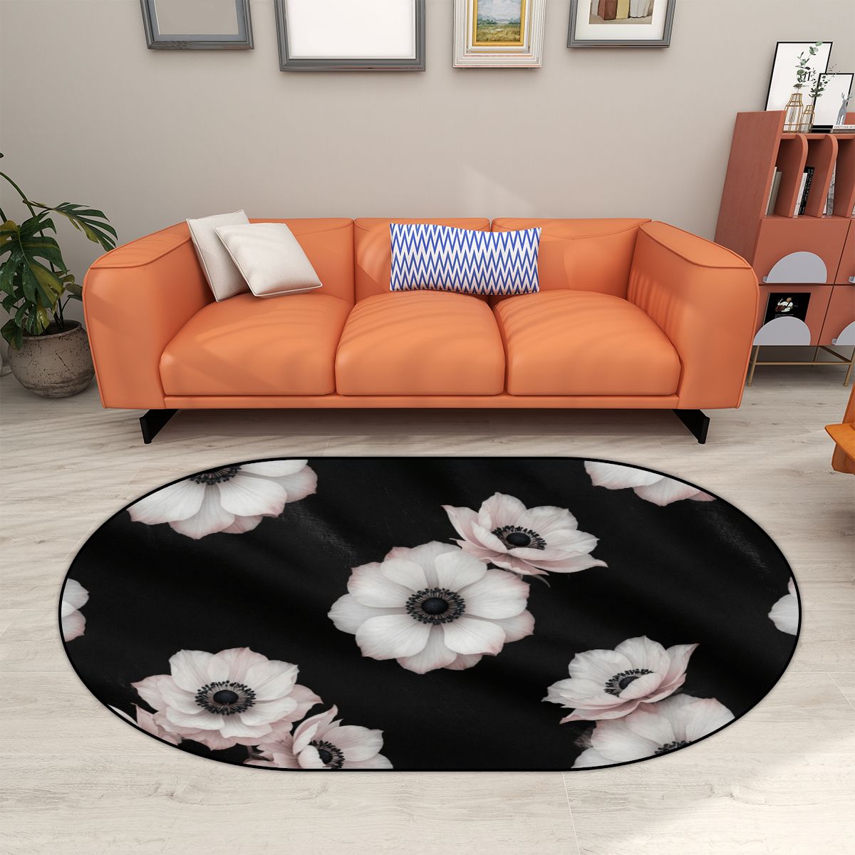 Anemony — Round rug