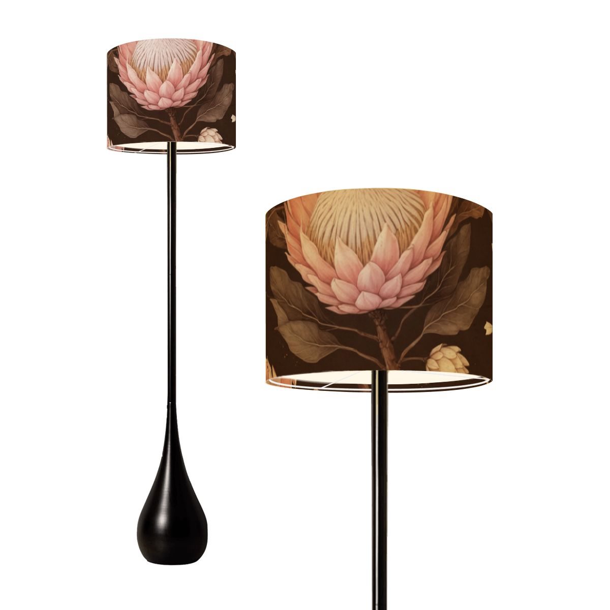 Teardrop Shaped Floor Lamp 20proteaespressoaop