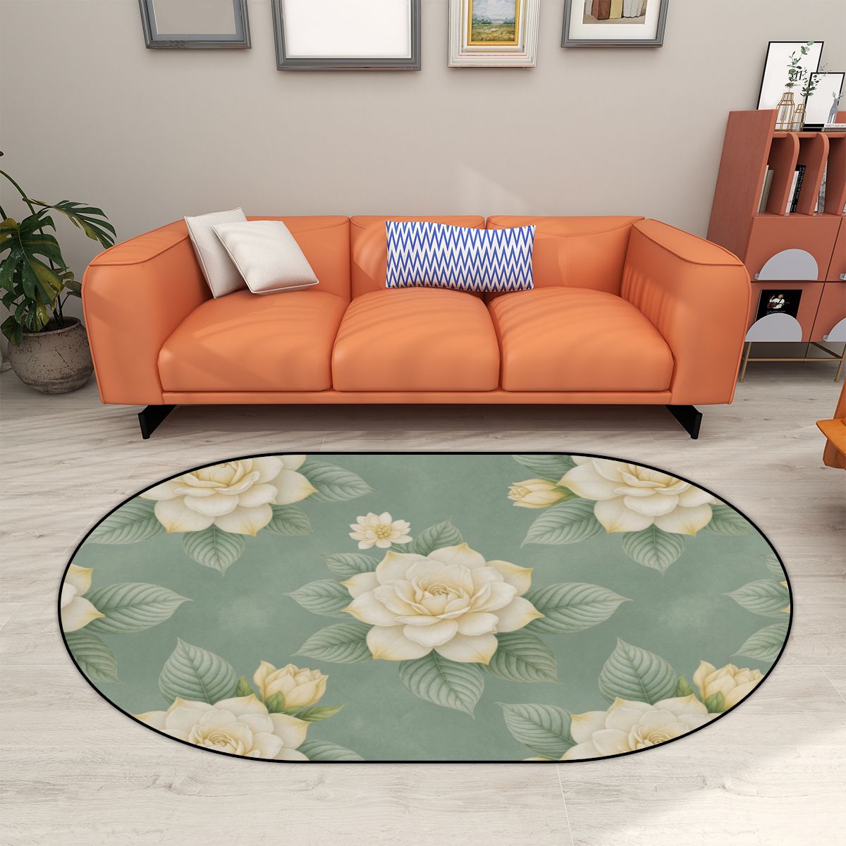 Gardenie — Round rug