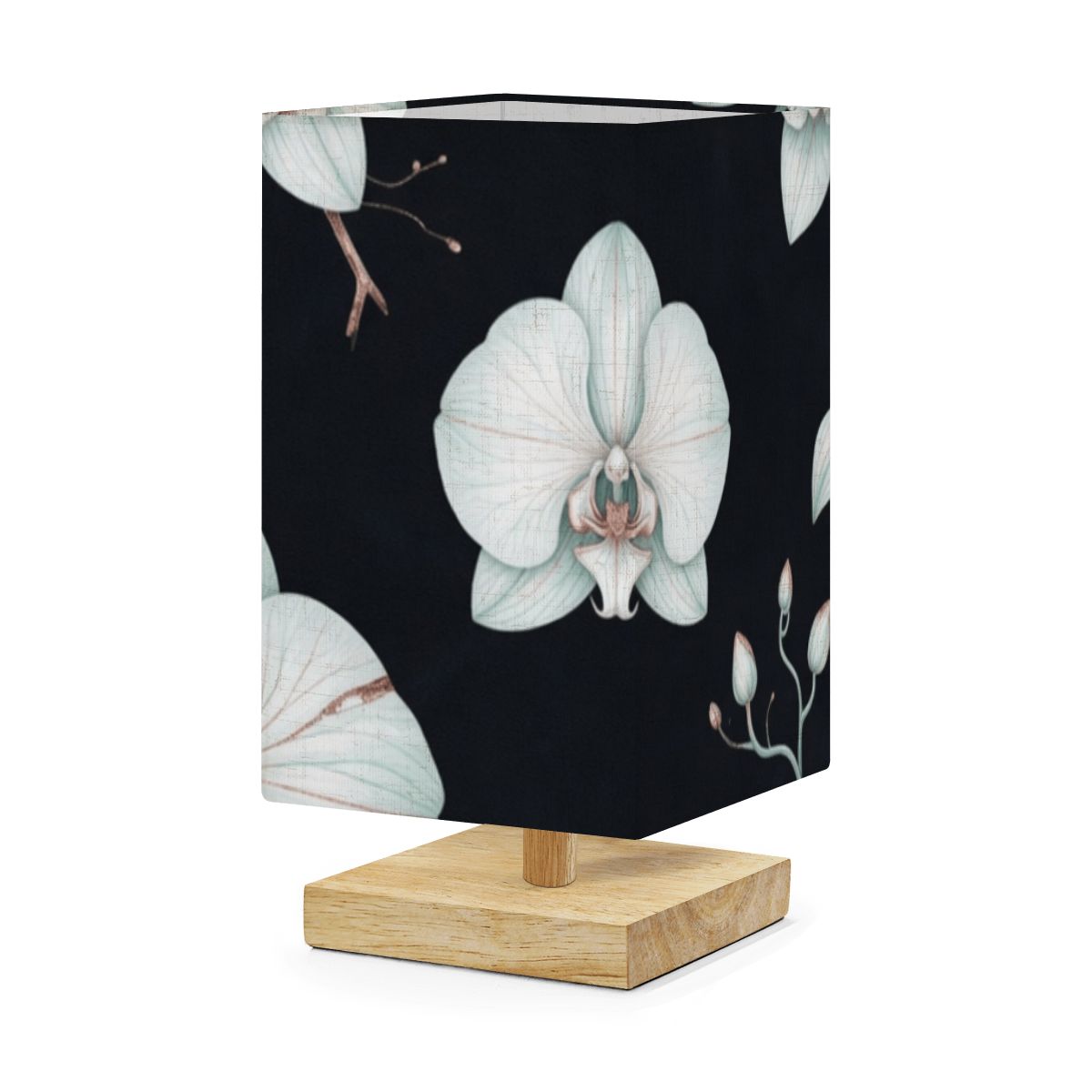 Orchidee Noc — Lampa stołowa kwadratowa