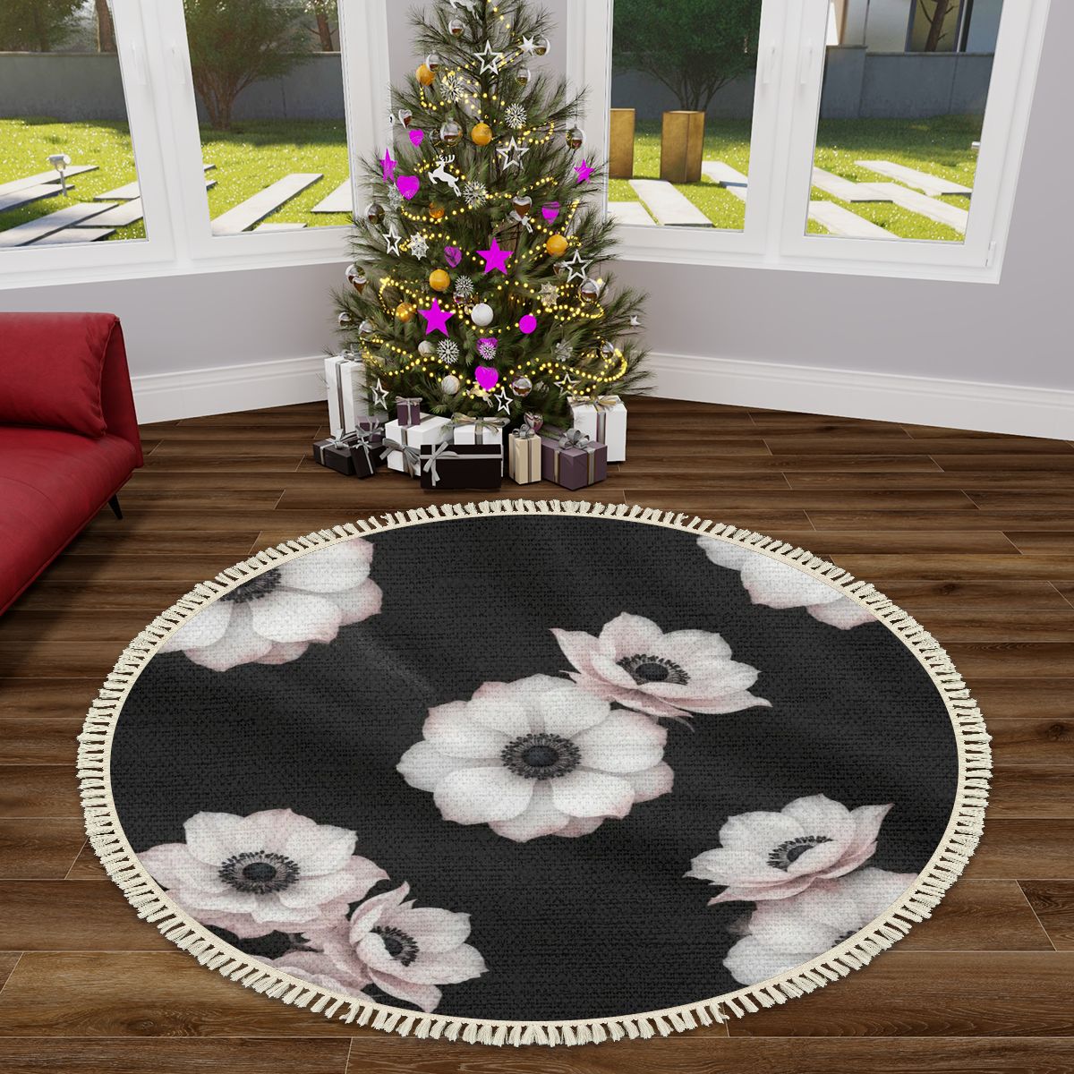 Anemony — Round rug
