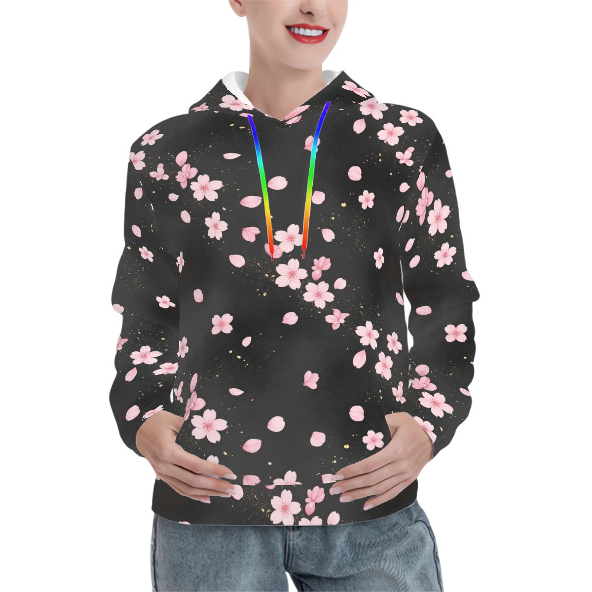 Hoodies for Women Customized Services 06sakuradustaop