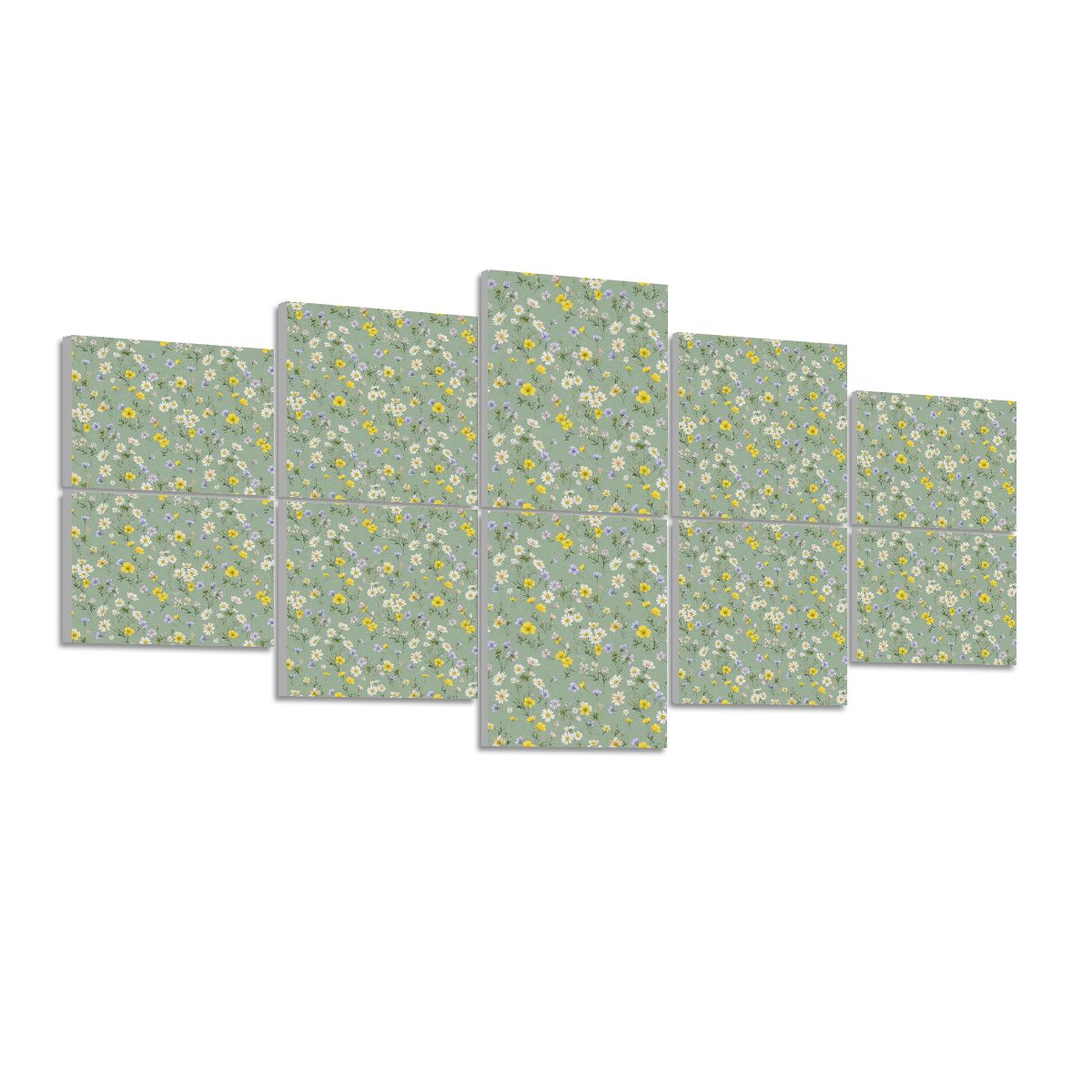 10 Panels Sound Absorbing Wall Art 49lackav2aop