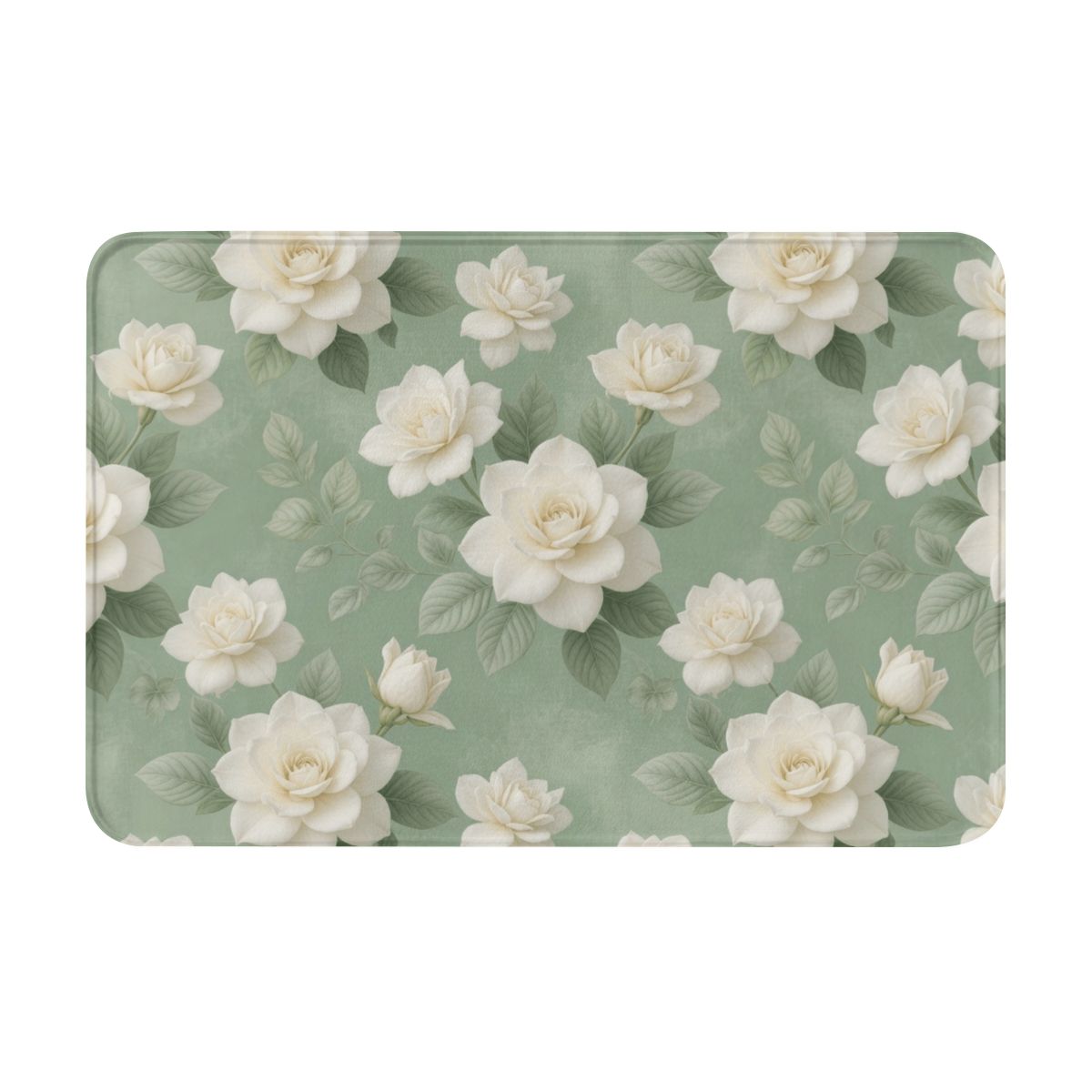 Flannel Non Slip Area Rug (3:2) 18gardeniesageaop