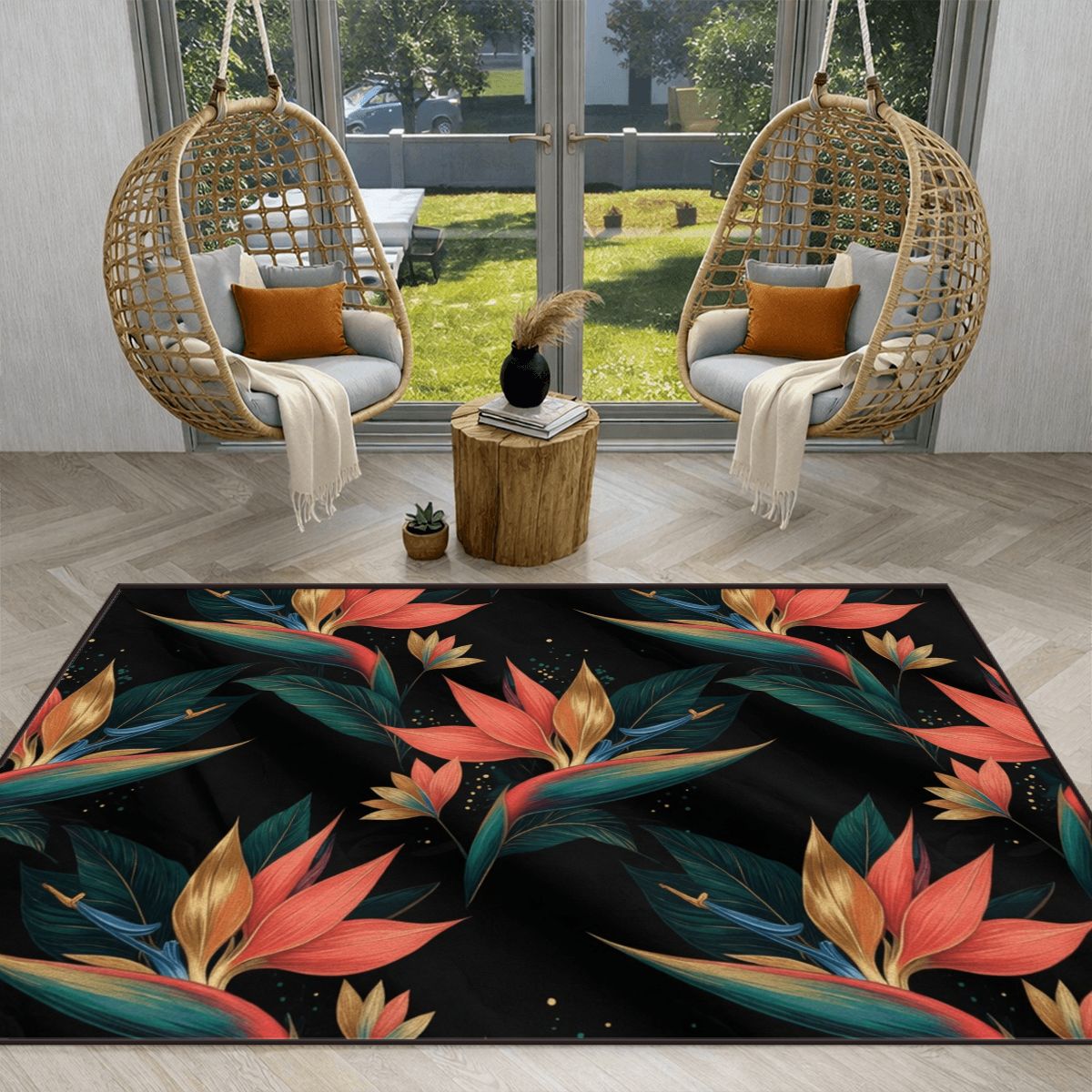 Large Area Rug Floor Carpet (3:2) 25rajskiptakaop