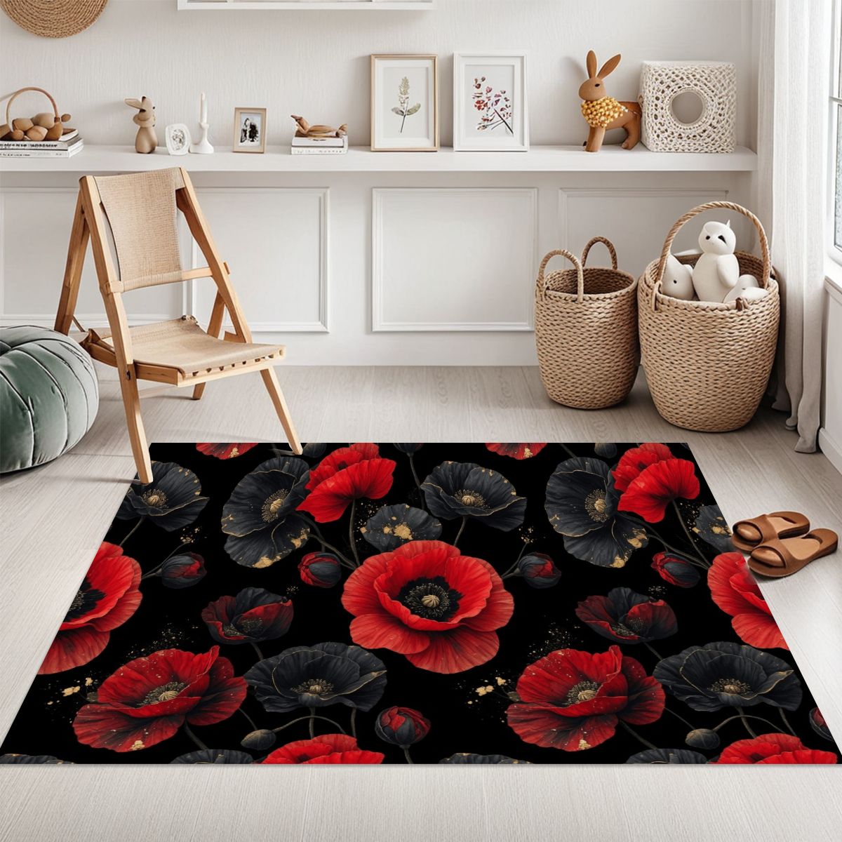 Area Rug without Tassels (3:5) 42makiv2aop