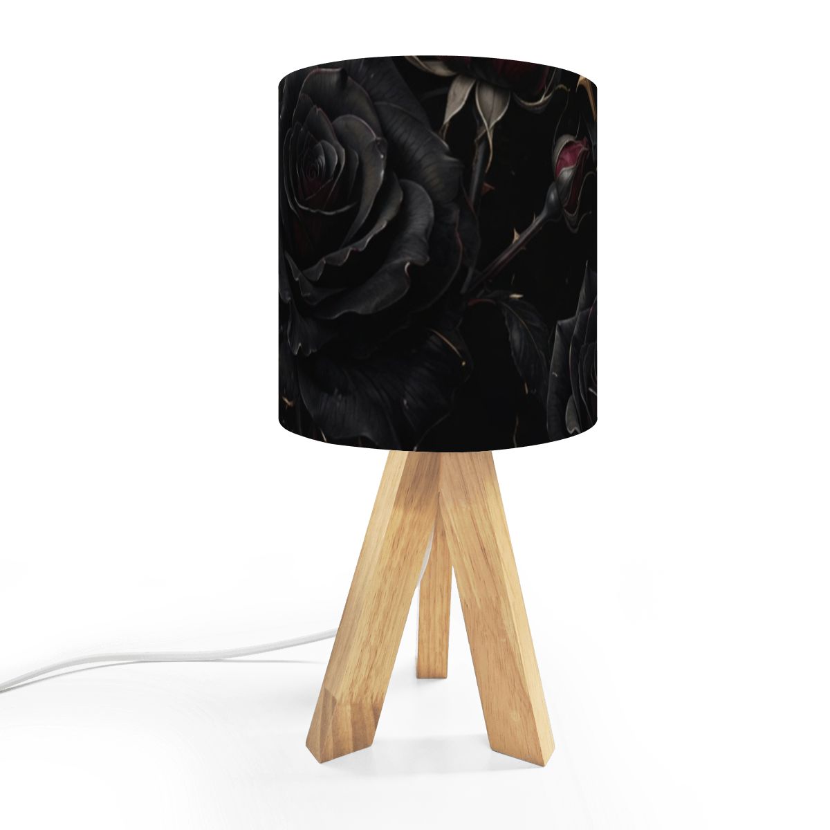 Noir Rose — Lampa stołowa na trójnogu