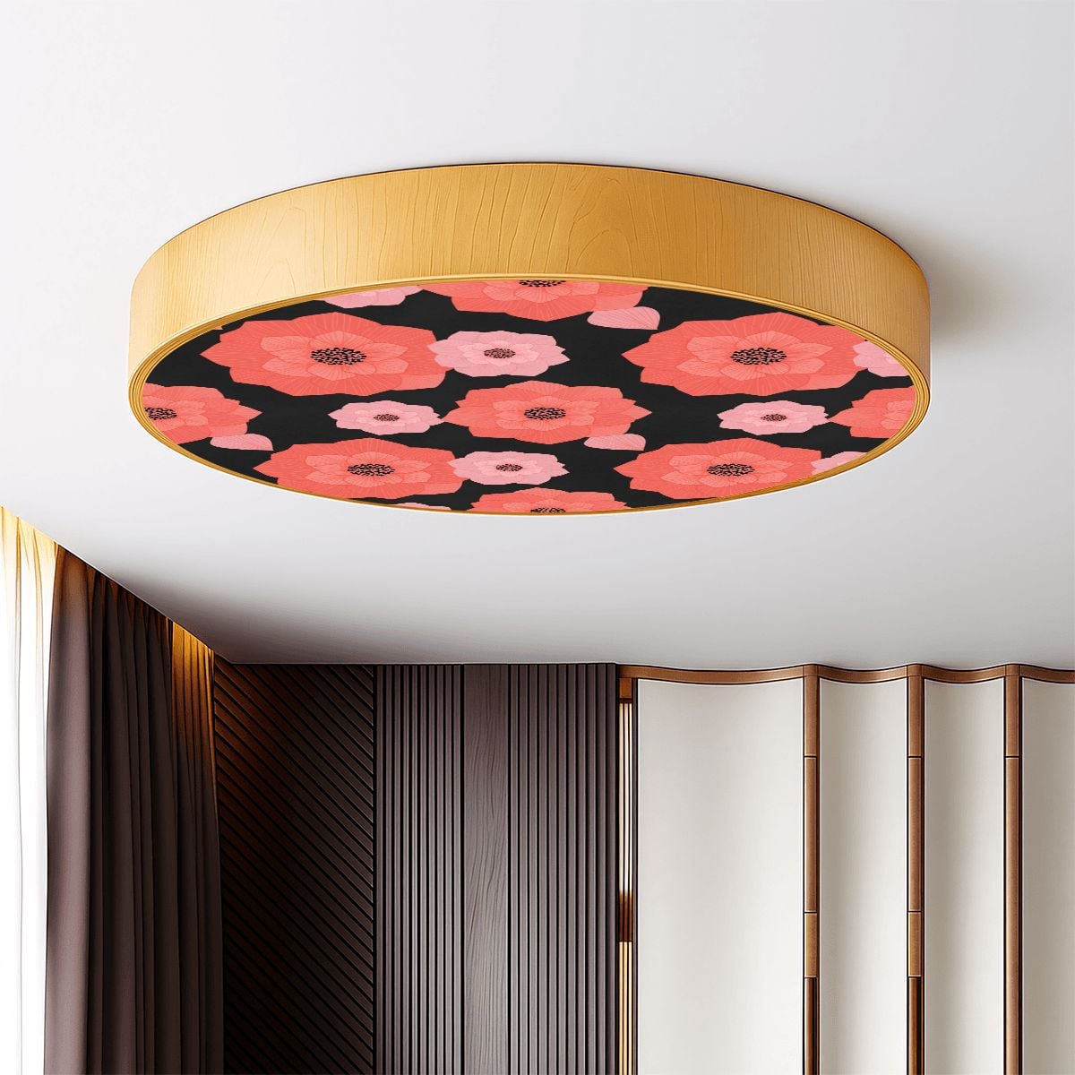 Flush Mount Ceiling Light 16cameliakoralaop