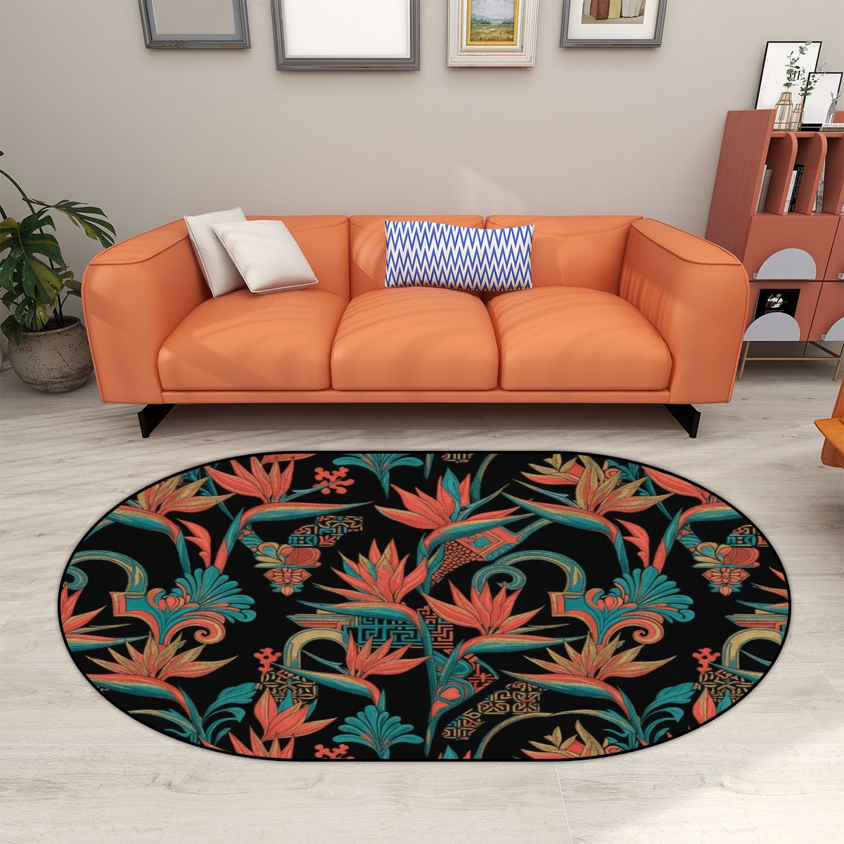 Rajski Ptak — Round rug