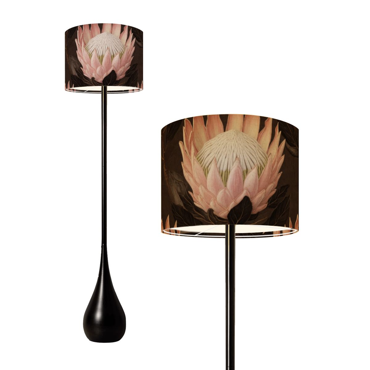 Protea — Lampa podłogowa kropla