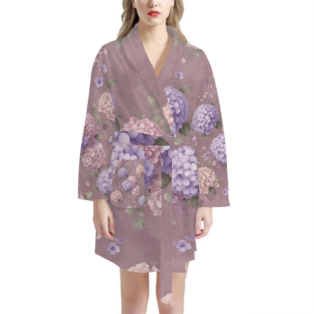 Bath Robes for Women 08hortensjelawendaaop