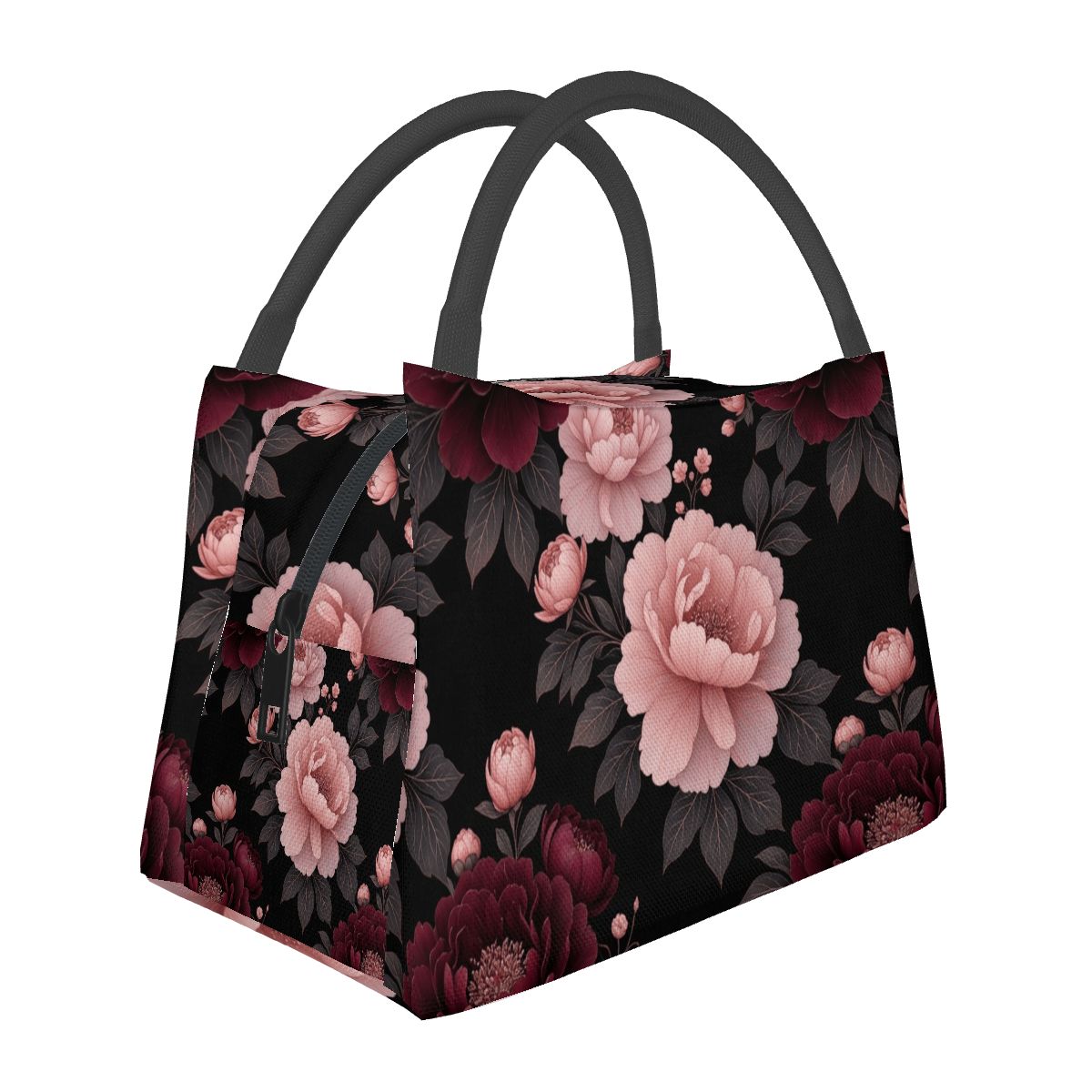 Peonie Garden — Insulated lunch bag