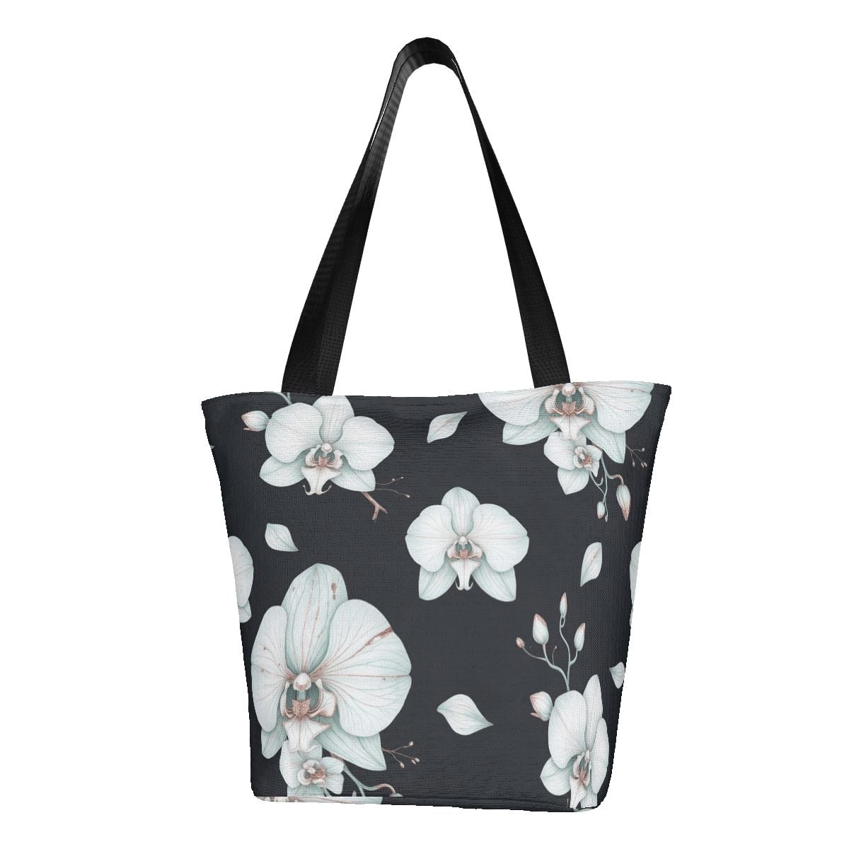 Shoulder Shopping Tote Bag for Women 03orchideenocaop