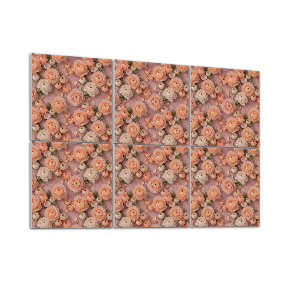 6 Panels Sound Absorbing Wall Art 44jaskryv2aop