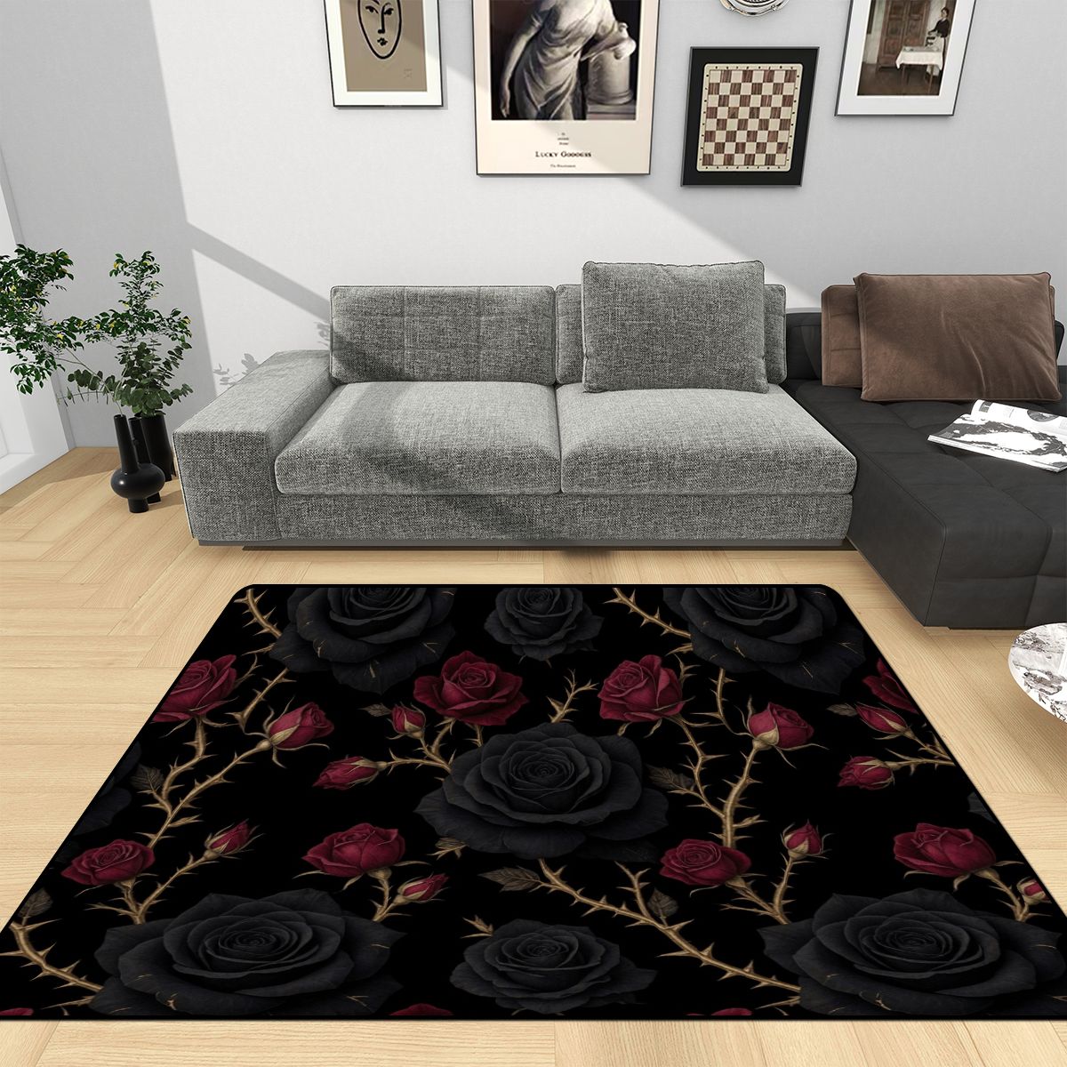 Noir Rose — Rug